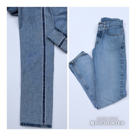 ⭐️HP🧜‍♀️ Gucci Vintage Mid Rise Jeans EUC Sz IT40 - Picture 6 of 8